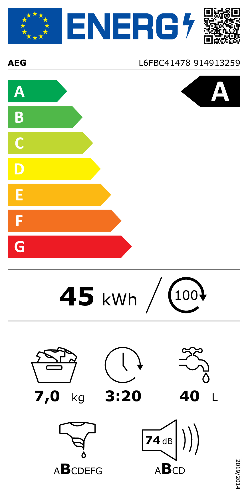 Étiquette énergétique