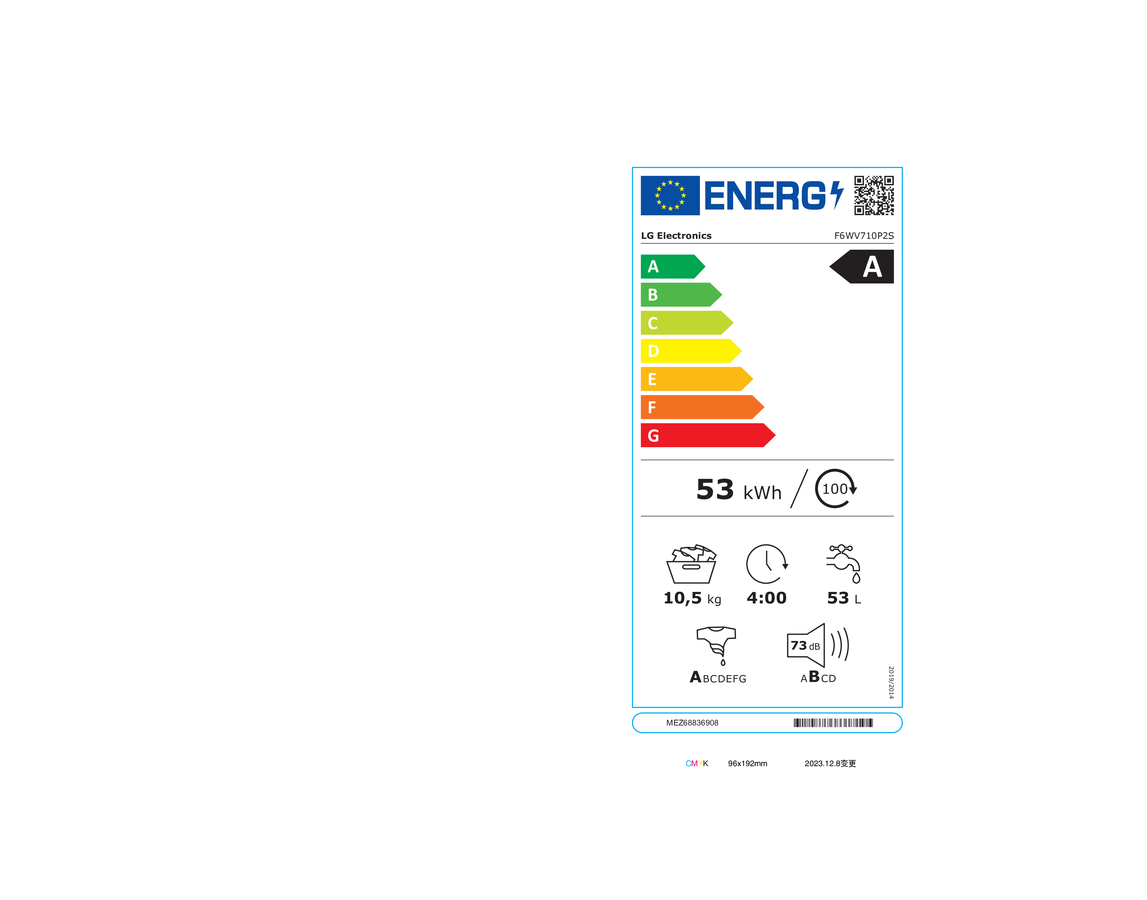 Étiquette énergétique