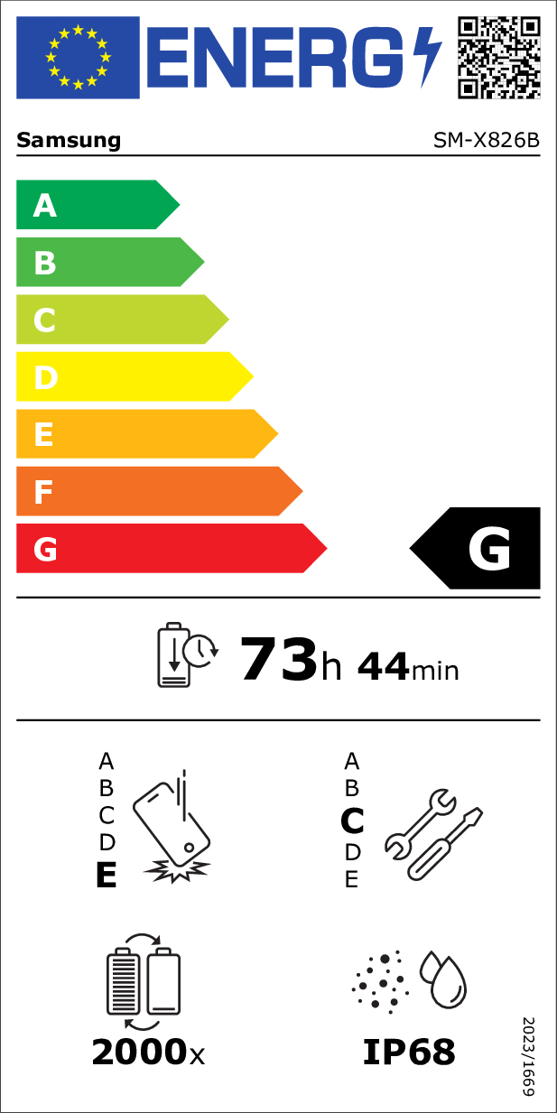 Energijos etiketė G