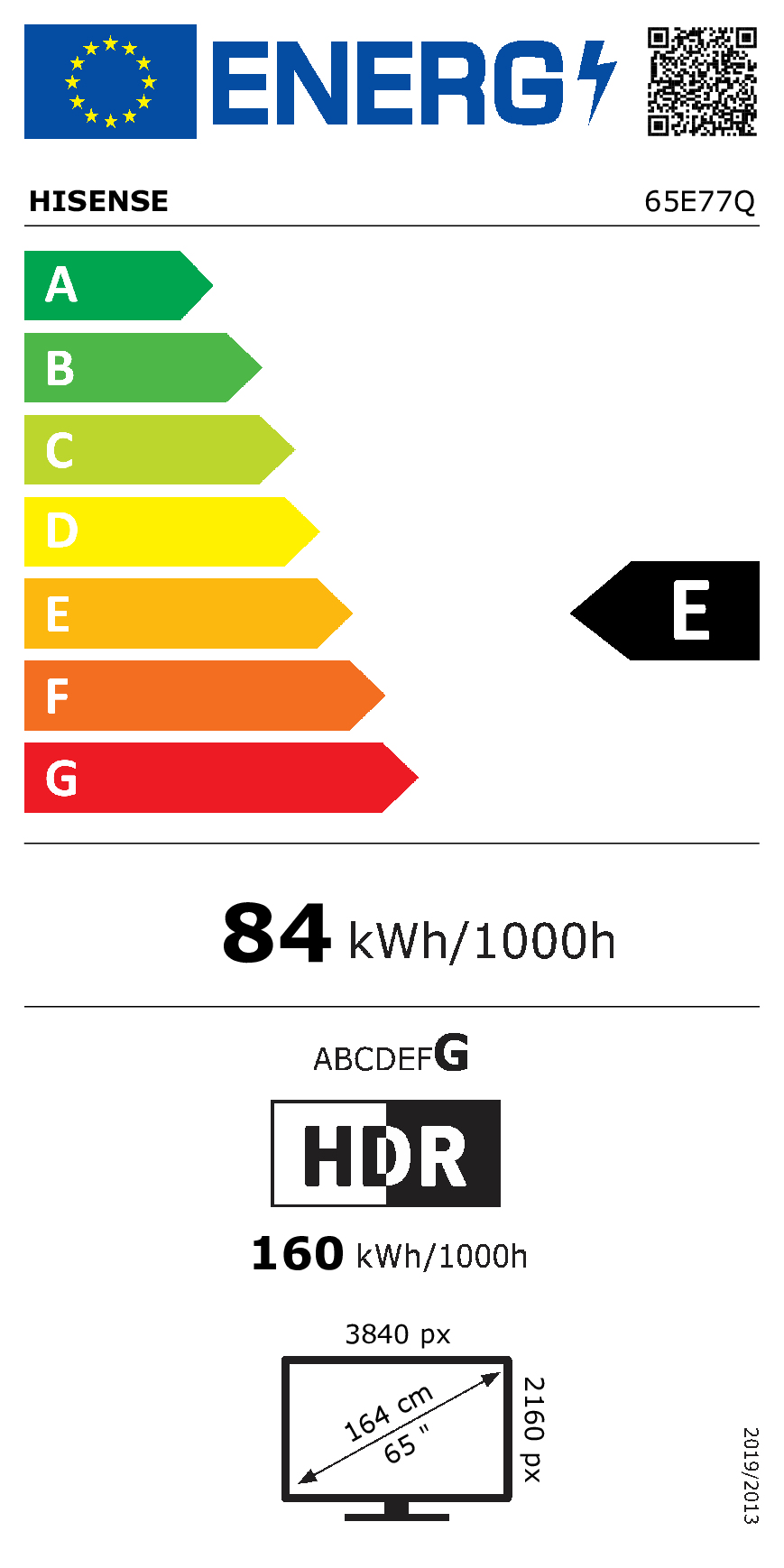 Étiquette énergétique