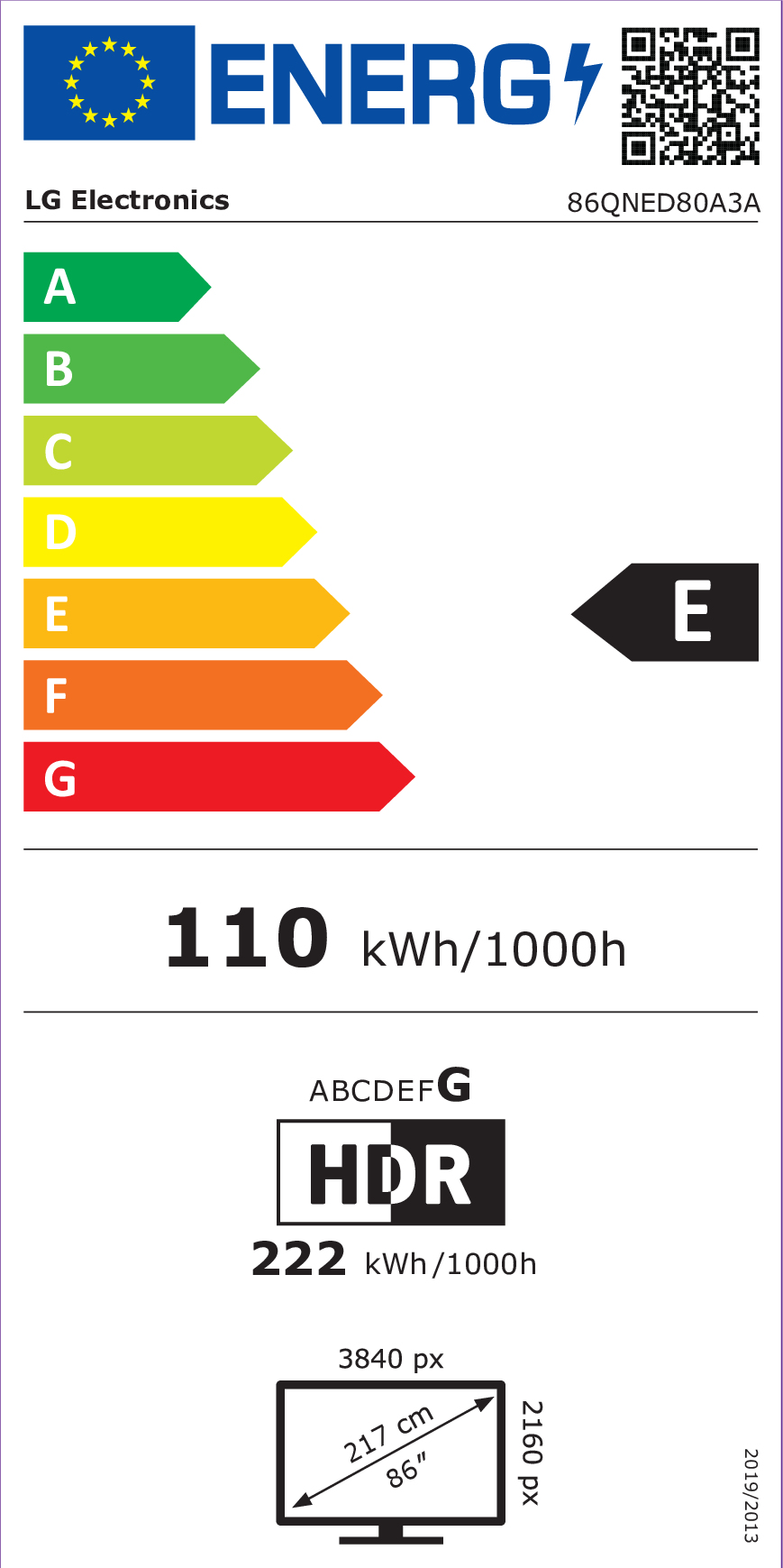 Energijos etiketė E