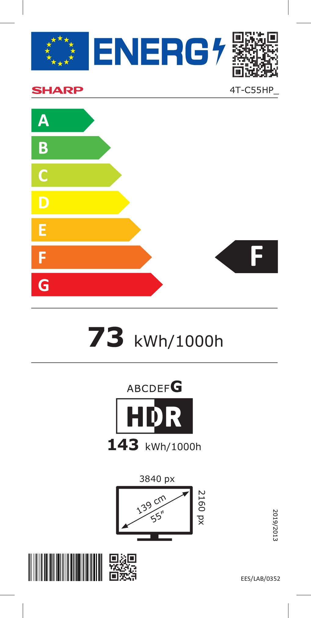 Energy label F