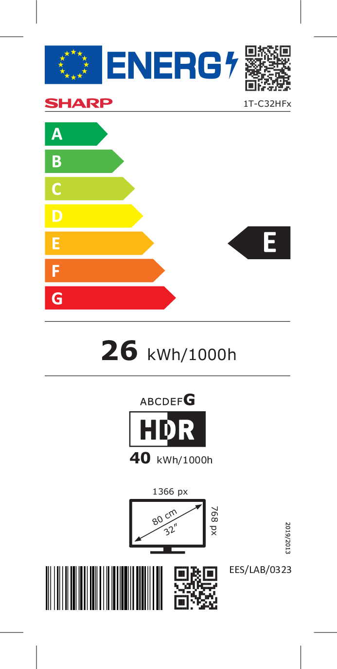 Energy label E