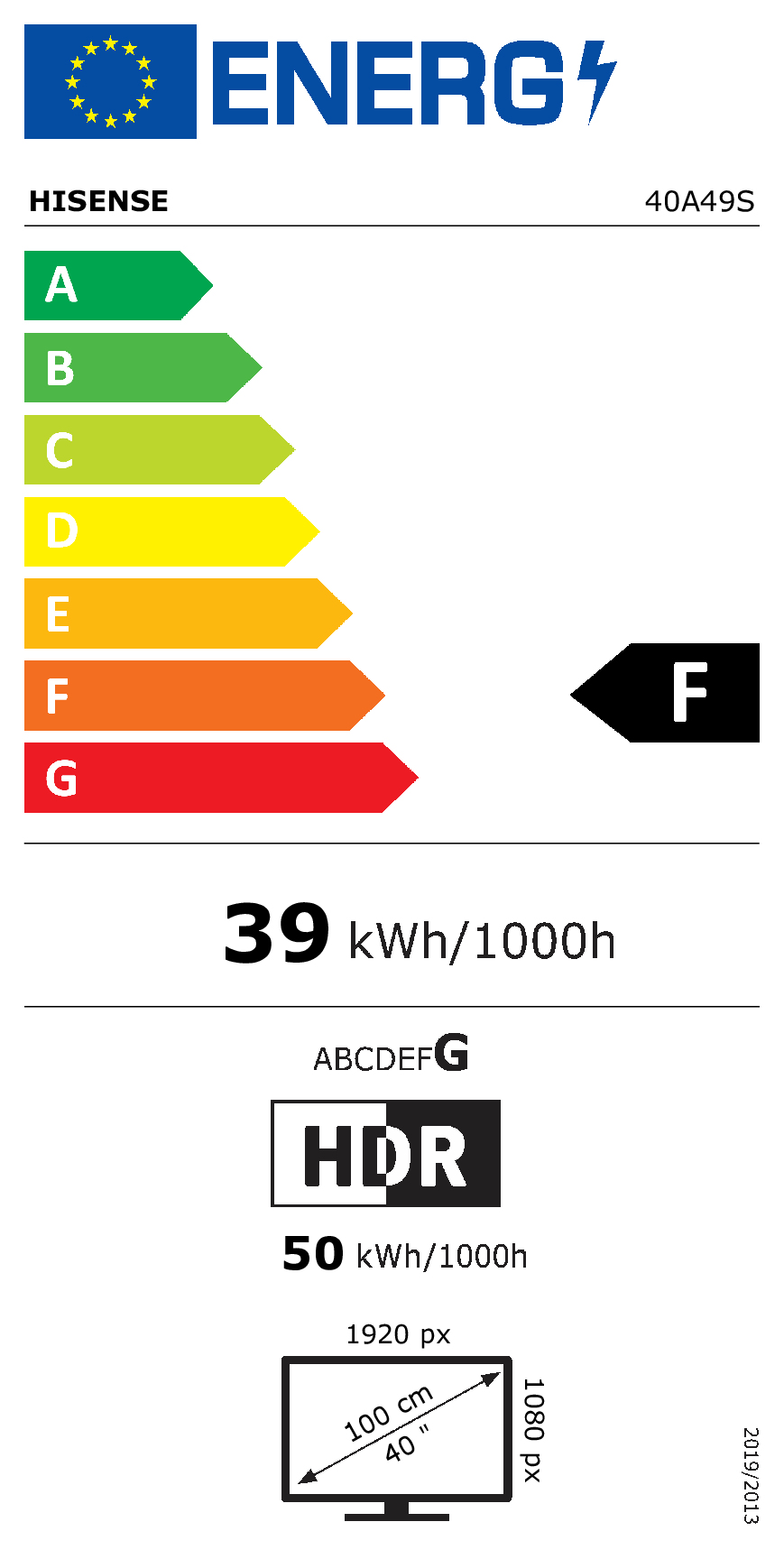 Energy label