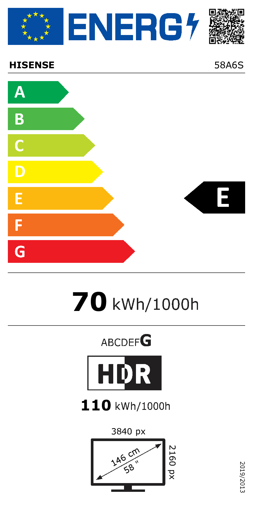 Energijos etiketė E