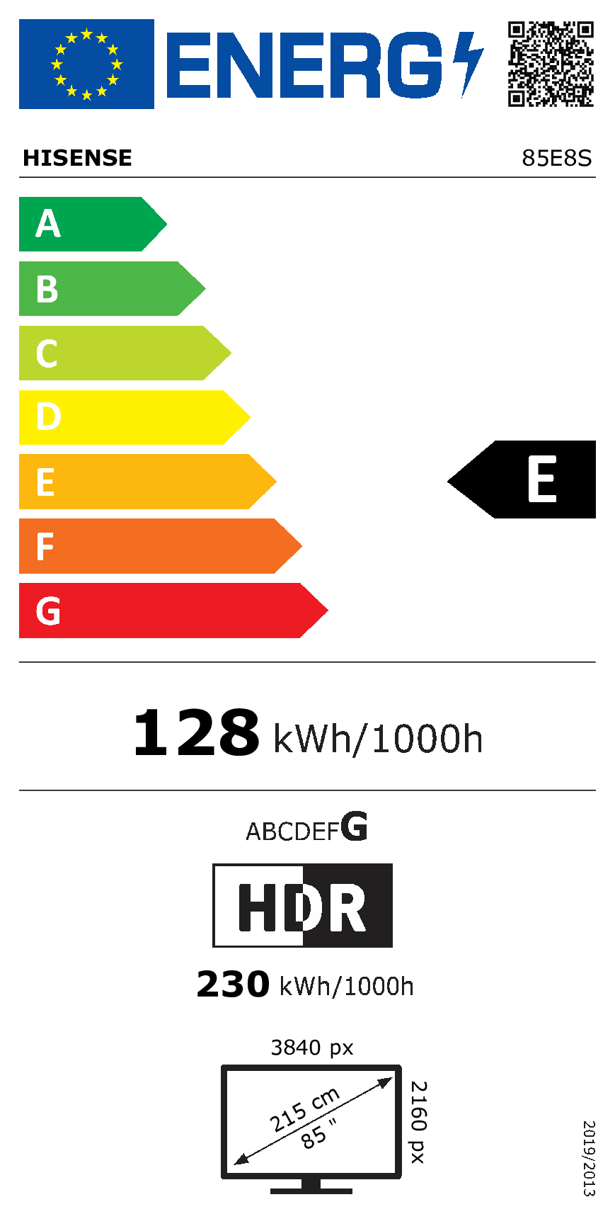 Energijos etiketė E