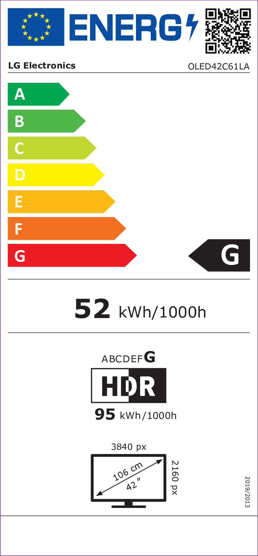 Energy label G