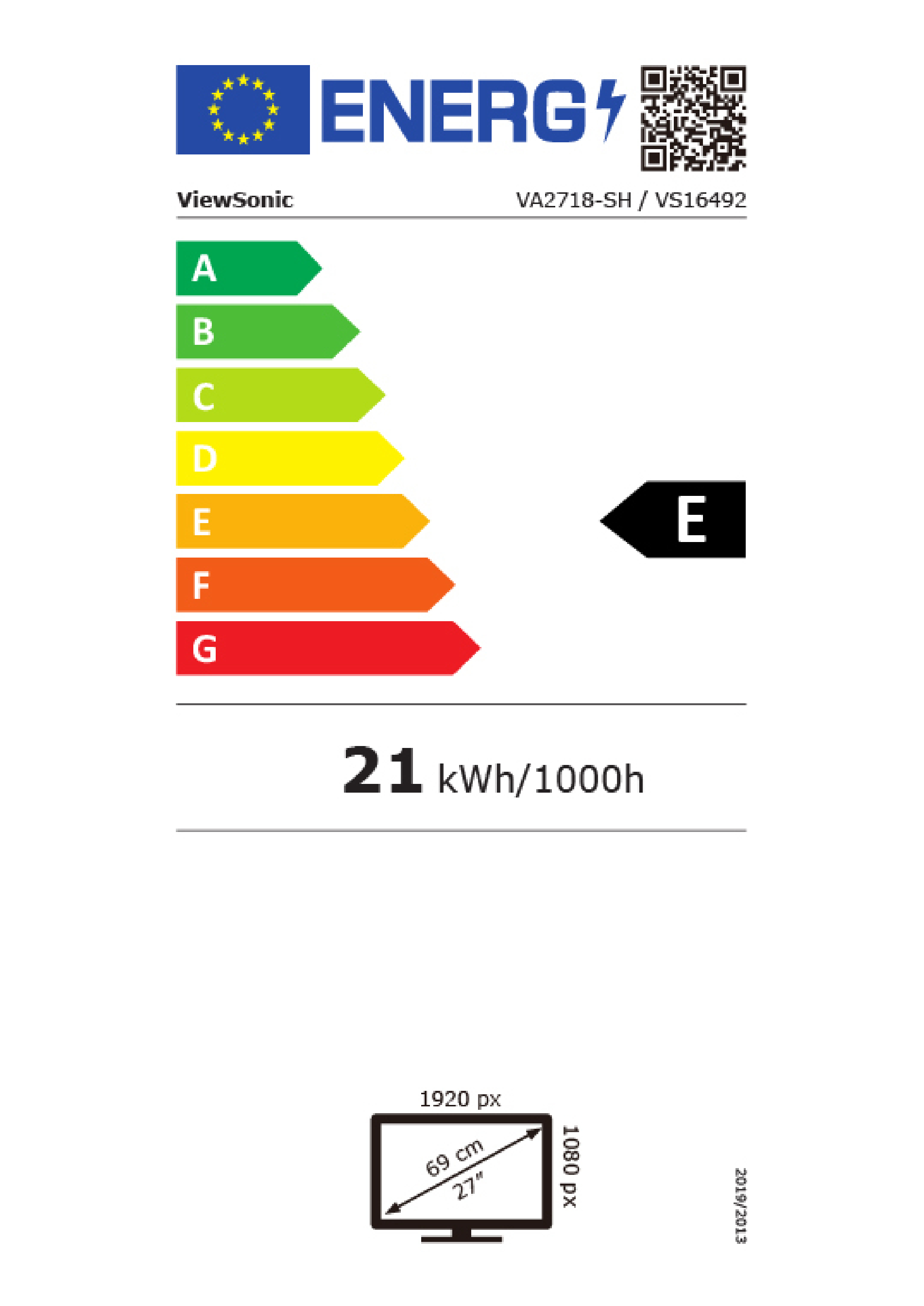 Energy label E