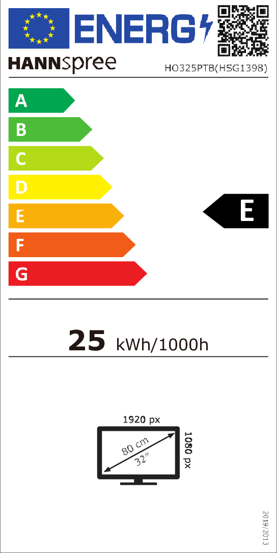 Energy label E