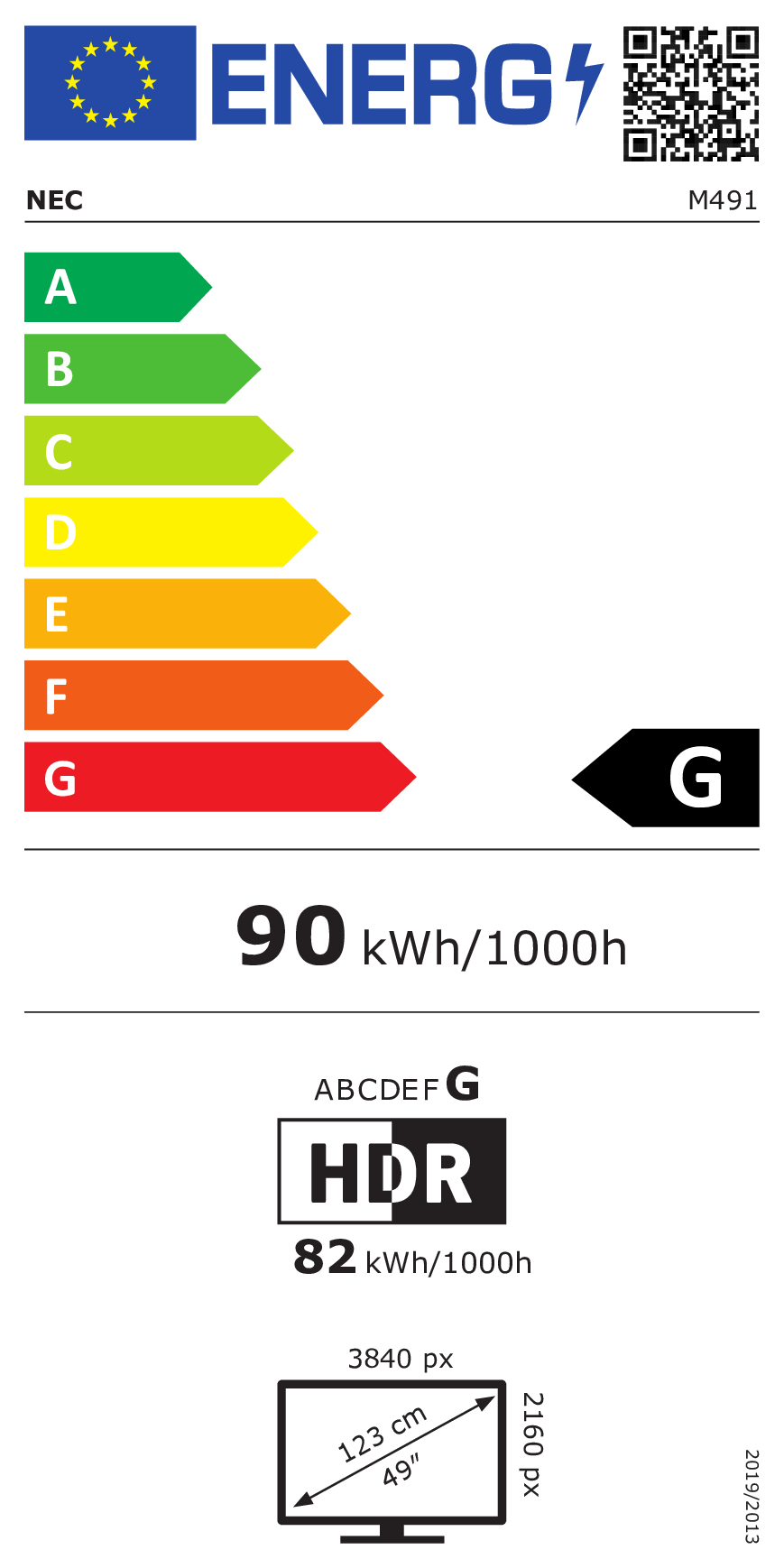 Energijos etiketė G