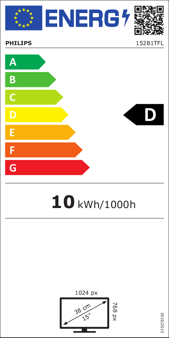 Energijos etiketė D