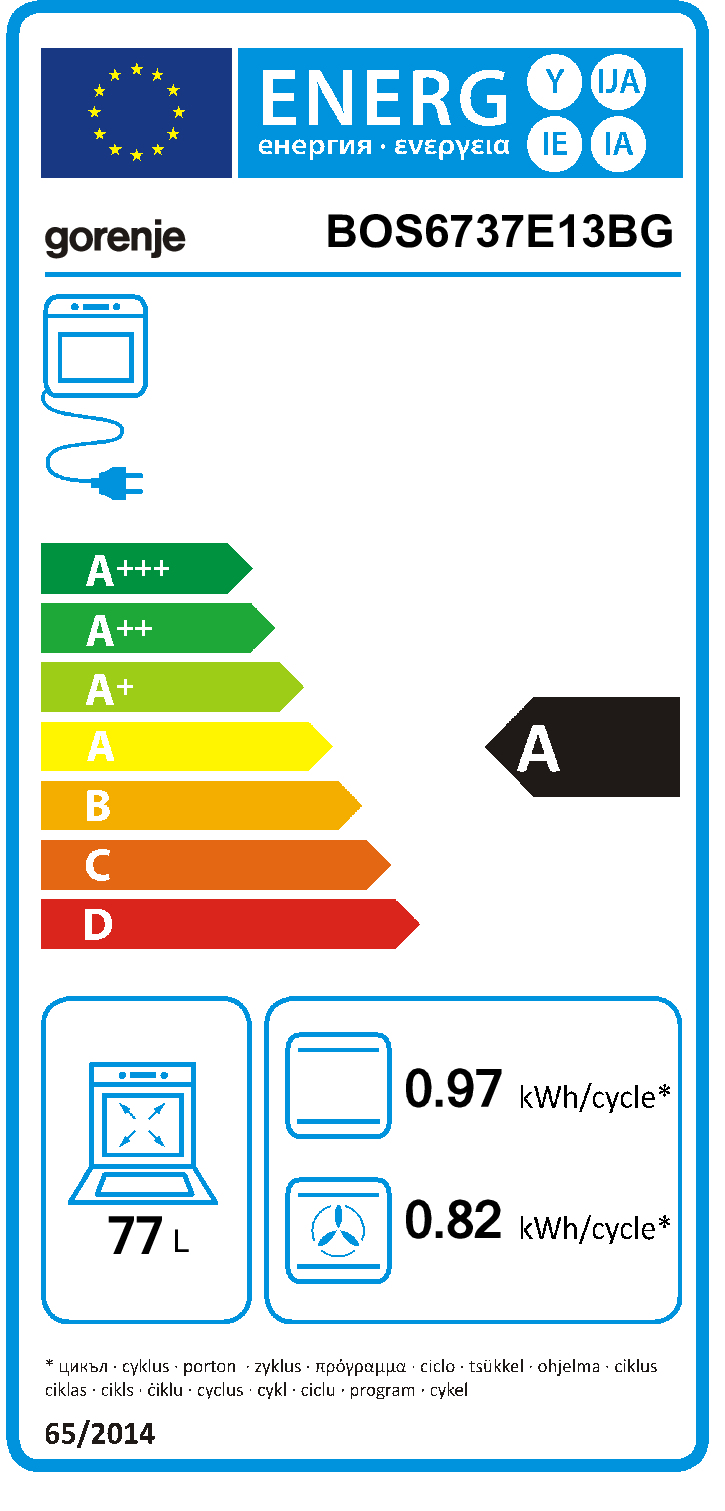Étiquette énergétique