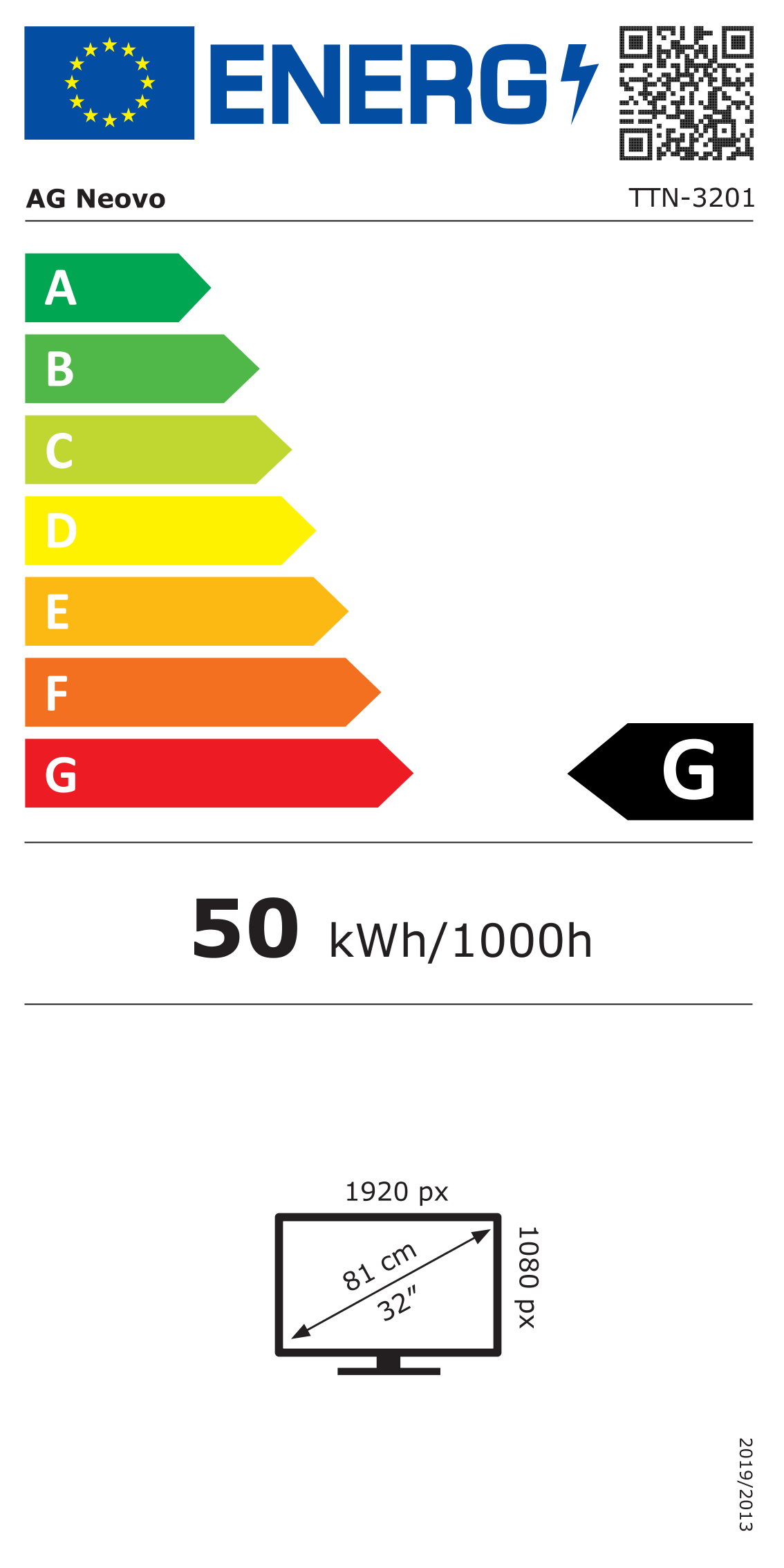 EU-Energielabel, Effizienzklasse G