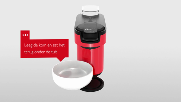 Omgeving Vergelijkbaar Dankbaar Philips SENSEO® Up koffiepadmachine HD7880/80 - rood | Blokker
