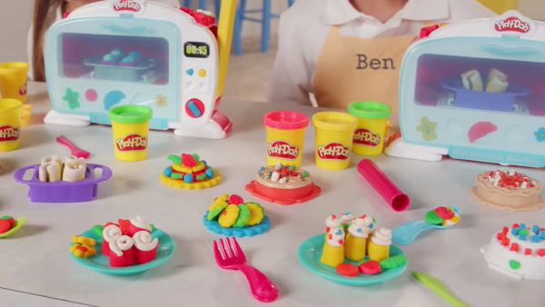 play doh kitchen magical oven