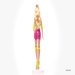 Figura Barbie Patinadora En Línea Articulada 30 Cms video