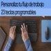 Teclado HP 685 Comfort de membrana inalámbrico completo con teclas programables y reposamuñecas video