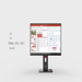 Écran PC Lenovo ThinkVision T27-40 27" Full HD 120Hz IPS Hub USB Réglable VESA 6ms video