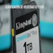 Tarjeta SD Kingston Canvas Go! Plus 256GB UHS-I U3 V30 200MB/s 4K UHD Negro video