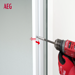 Congelateur Vertical Integrable AEG Serie 7000 212L Blanc video